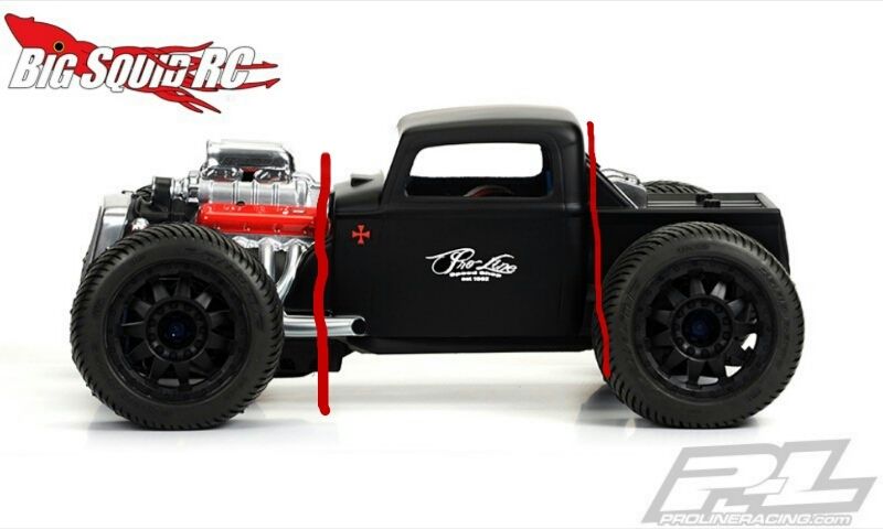 team associated rat rod body
